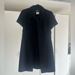 Chanel Dress Boucle Wool without Buttons